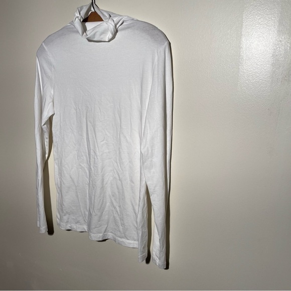 Caslon Cotton Blend Mock Neck Long Sleeve Shirt - Picture 4 of 10